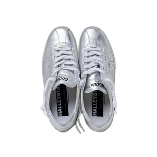 Golden Goose Gray Leather Men's Sneakers