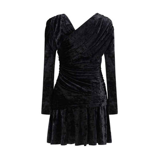 Ganni Ruched Mini Dress