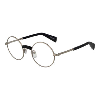Yohji Yamamoto Silver Unisex Glasses Frame