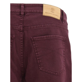 Brunello Cucinelli Cotton slim Jeans