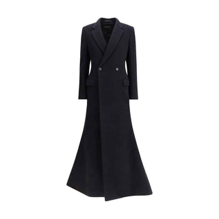Balenciaga Black Wool Coat