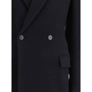 Balenciaga Black Wool Coat