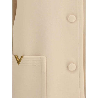 Valentino Wool Drap Caban