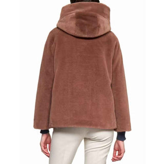 Herno Faux Fur Hooded Jacket