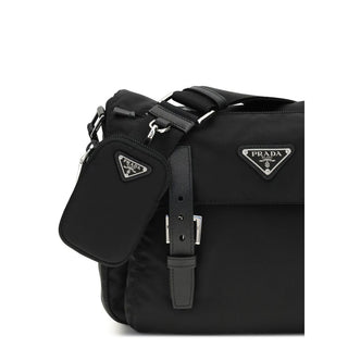 Prada Black Polyamide Shoulder Bag