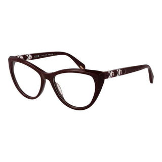 Police Burgundy Women Glasses Frame