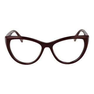 Police Burgundy Women Glasses Frame