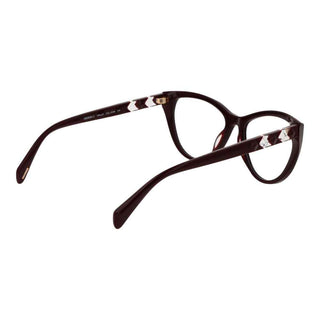 Police Burgundy Women Glasses Frame