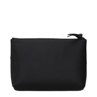 Jimmy Choo Black Satin Clutch Bag