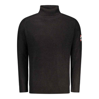Norway 1963 Black Wool Sweater