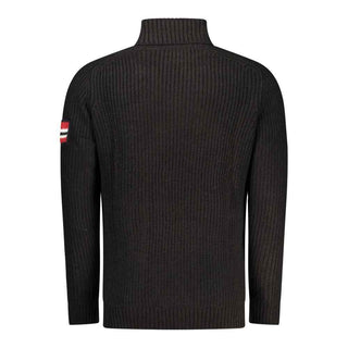 Norway 1963 Black Wool Sweater