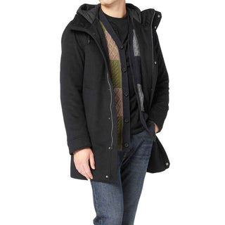 Herno Wool Cashmere Hooded Coat