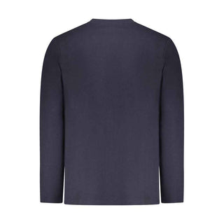 Hugo Boss Blue Cotton Men Sweater