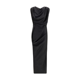 Vivienne Westwood Black Polyester Cocktail Dress
