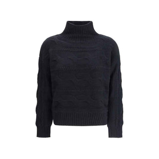Max Mara Black Wool Sweatshirt