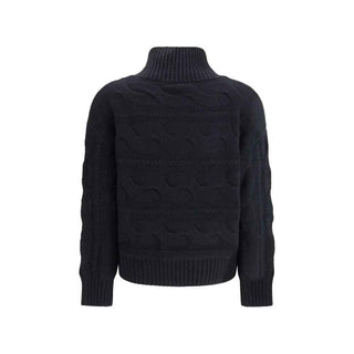Max Mara Black Wool Sweatshirt