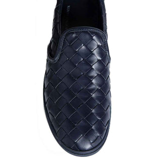 Bottega Veneta Intrecciato Leather Sneakers