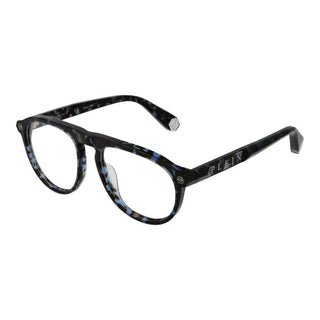 Philipp Plein Blue Men Glasses Frame
