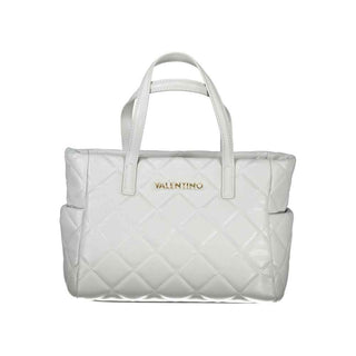 Mario Valentino Gray Polyethylene Handbag