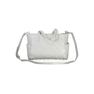 Mario Valentino Gray Polyethylene Handbag