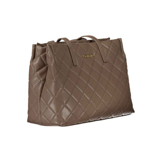 Mario Valentino Brown Polyethylene Handbag