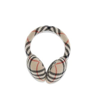 Burberry Beige Wool Ear Muffs
