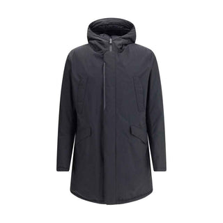 Herno Black Polyester Parka