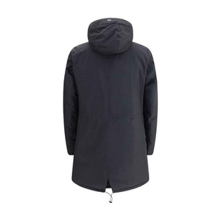 Herno Black Polyester Parka