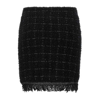 PINKO Black Polyester Skirt