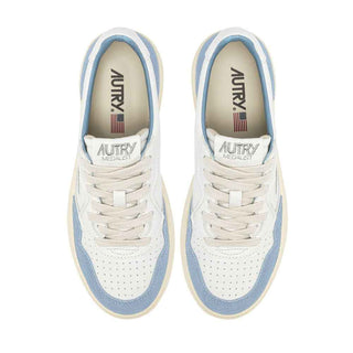 Autry White Leather Low Top Sneakers