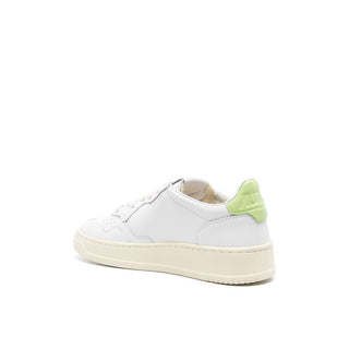 Autry White Leather Low Top Sneakers