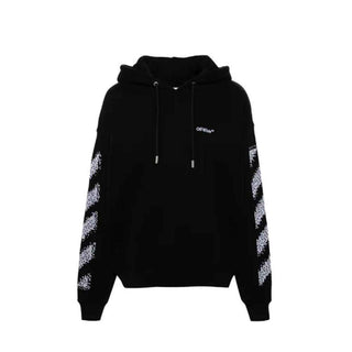Off-White Black Cotton Sweatshirt