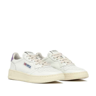 Autry White Leather Low Top Sneakers