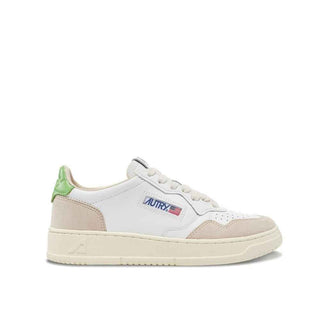 Autry White Leather Sneakers