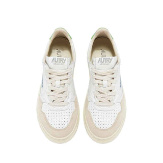 Autry White Leather Sneakers