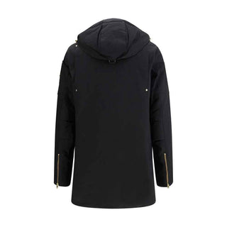 Moose Knuckles Black Cotton Parka
