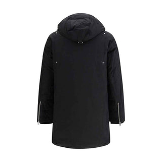 Moose Knuckles Black Cotton Parka