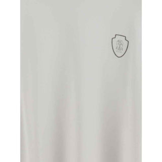 Brunello Cucinelli White Polyamide T-Shirt