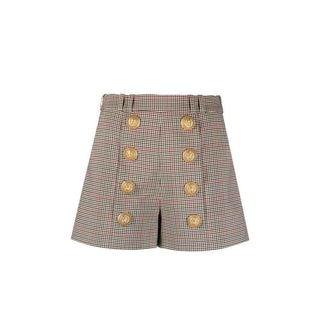 Balmain Beige Polyester Short And Mini Shorts