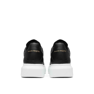 Alexander McQueen Black Calfskin Chunky Sneakers