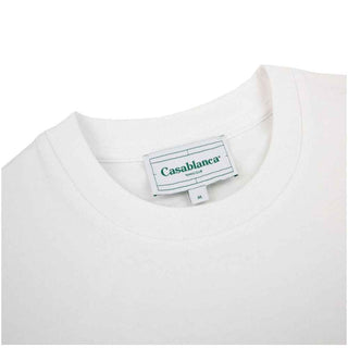 Casablanca White Cotton T-Shirt