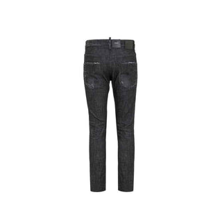 Dsquared² Black Cotton Jeans Denim