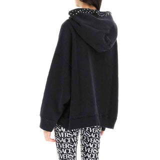 Versace Black Cotton Sweatshirt