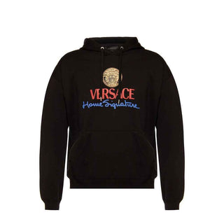 Versace Black Cotton Sweatshirt