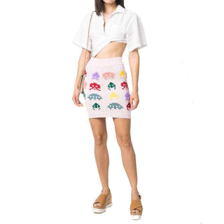 Stella McCartney Multicolor Cotton Mini Skirt