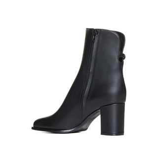 Valentino Garavani Black Calfskin Ankle Boots