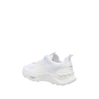 Valentino Garavani White Fabric Athletic Sneakers