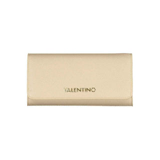 Mario Valentino Beige Polyethylene Wallet