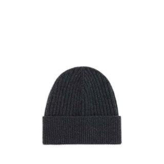 Moncler Grenoble Black Merino Wool Beanie