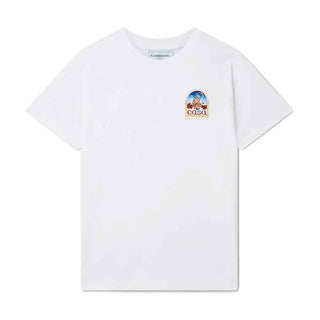 Casablanca White Cotton T-Shirt